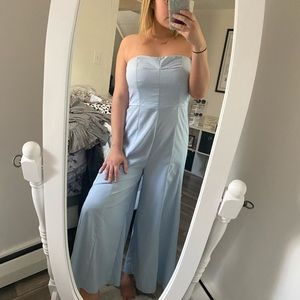 Light Blue Missguided Jumpsuit